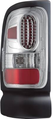 Dodge Ram APC Diamond Cut Taillights with Chrome Housing - 407536TLC