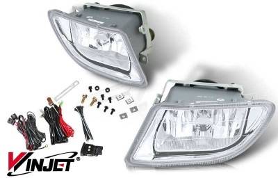 Honda Odyssey WinJet OEM Fog Light - Clear - Wiring Kit Included - WJ30-0134-09