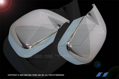 Dodge Ram SES Trim ABS Chrome Mirror Cover - MC101F