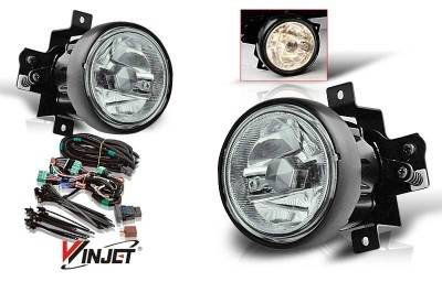 Honda Element WinJet OEM Fog Light - Smoke - Wiring Kit Included - WJ30-0140-11