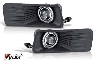 Ford Explorer WinJet Halo Projector Fog Light - Clear - WJ30-0152-09