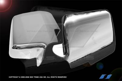 Ford Explorer SES Trim ABS Chrome Mirror Cover - MC129