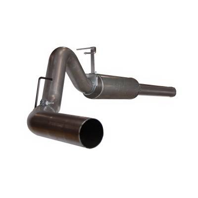 Dodge Ram aFe Large Bore HD Cat-Back Exhaust System Aluminum - 49-12002