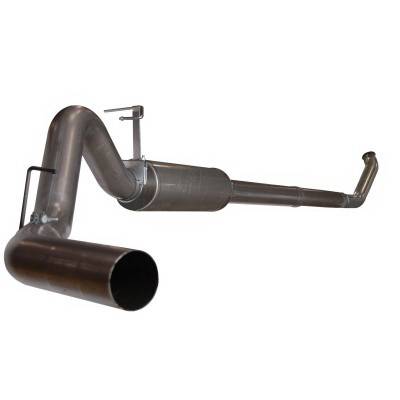 Dodge Ram aFe Large Bore HD Turbo-Back Exhaust System Aluminum - 49-12003