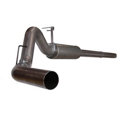 Dodge Ram aFe Large Bore HD Cat-Back Exhaust System Aluminum - 49-12005