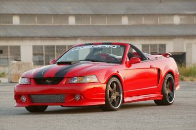 Ford Mustang Xenon Front Fascia Replacement with Aluminum Mesh - 10621