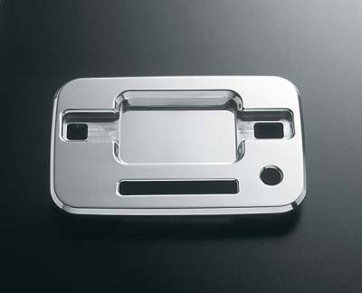 All Sales Billet Door Bucket Handles - Left Side with Lock and Keypad Cutout - Right Side without Lock - 507K