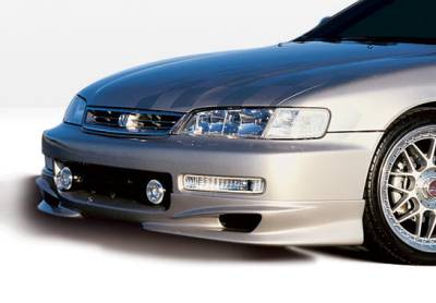 Honda Accord VIS Racing W-Type Front Lip - Polyurethane - 890150