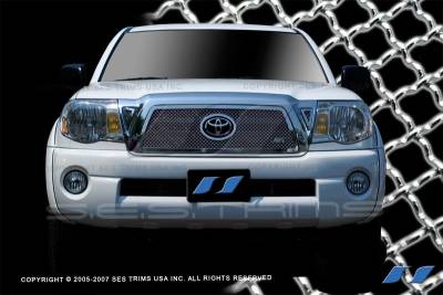 Toyota Tacoma SES Trim Chrome Plated Stainless Steel Mesh Grille - MG171