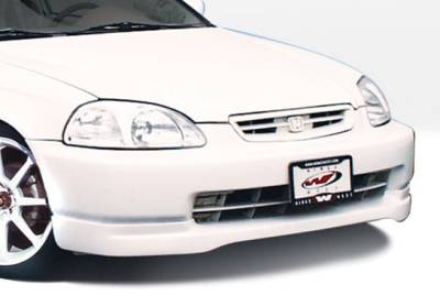 Honda Civic VIS Racing Type-R Front Lip - Polyurethane - 890363