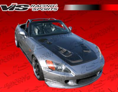 Honda S2000 VIS Racing AMS R1 Style Front Bumper - 00HDS2K2DAR1-001