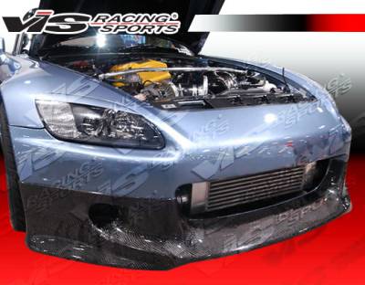 Honda S2000 VIS Racing JS Carbon Fiber Lip - 00HDS2K2DJS-011C