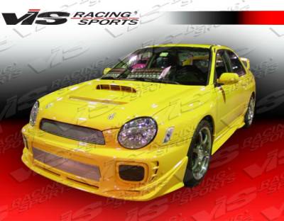 Subaru WRX VIS Racing Zyclone Front Lip - 02SBWRX4DZYC-011