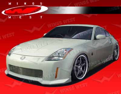 Nissan 350Z VIS Racing JPC Type B Front Lip - Polyurethane - 03NS3502DJPCB-011P