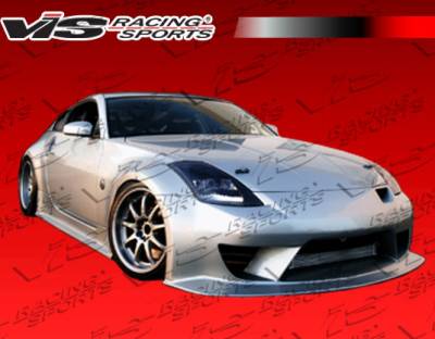 Nissan 350Z VIS Racing JPC Type N Front Bumper - 03NS3502DJPCN-001