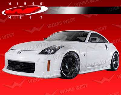 Nissan 350Z VIS Racing JPC Type S Front Lip - Polyurethane - 03NS3502DJPCS-011P