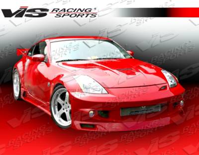 Nissan 350Z VIS Racing J Speed Front Bumper - 03NS3502DJSP-001