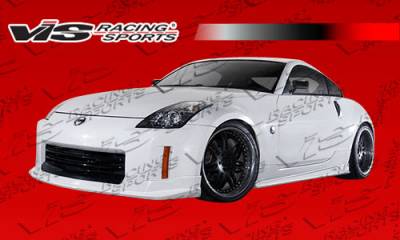 Nissan 350Z VIS Racing J Speed Front Lip - Polyurethane - 03NS3502DJSP-011P