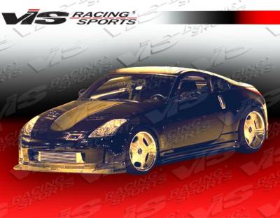 Nissan 350Z VIS Racing Tracer Carbon Fiber Lip - 03NS3502DTRA-011C