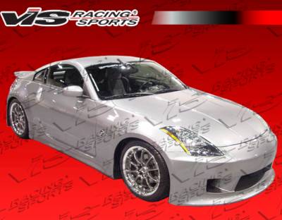 Nissan 350Z VIS Racing V Speed Front Bumper - 03NS3502DVSP-001