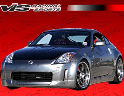 Nissan 350Z VIS Racing Wings Front Lip - 03NS3502DWIN-011