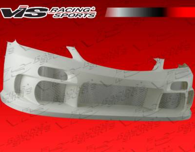 Honda Civic 2DR VIS Racing Terminator Type 2 Front Bumper - 04HDCVC2DTM2-001