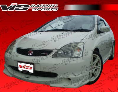 Honda Civic VIS Racing Techno R Front Lip - 04HDCVCHBJTNR-011