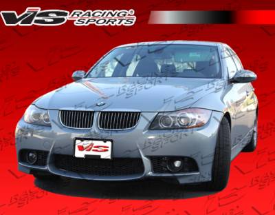 BMW 3 Series 4DR VIS Racing M3 Style Front Bumper - Polyurethane - 06BME904DM3-001P