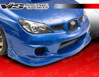 Subaru WRX VIS Racing Wings Front Bumper - 06SBWRX4DWIN-001