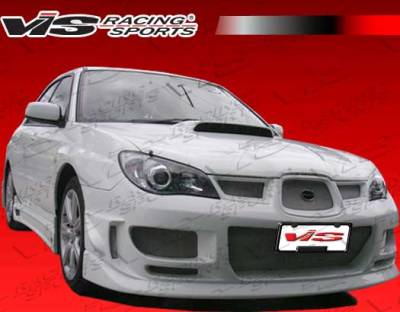 Subaru WRX VIS Racing Z Speed Front Bumper - 06SBWRX4DZSP-001