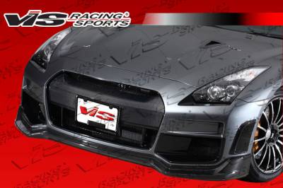 Nissan Skyline VIS Racing TKO Front Bumper - 09NSR352DTKO-001CC