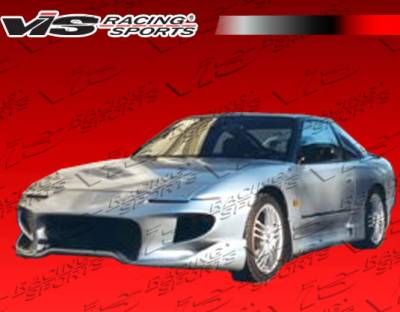 Nissan 240SX VIS Racing Invader-4 Front Bumper - 89NS2402DINV4-001