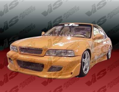 Acura Legend 4DR VIS Racing Cyber Front Bumper - 91ACLEG4DCY-001