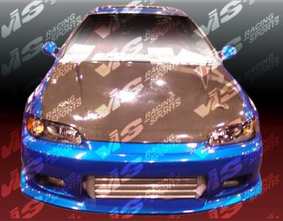 Honda Civic 2DR & HB VIS Racing Tracer Front Bumper - 92HDCVC2DTRA-001