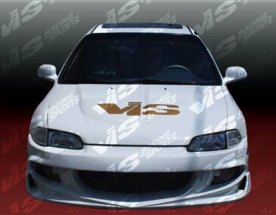 Honda Civic 2DR VIS Racing XGT Front Bumper - 92HDCVC2DXGT-001