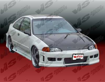 Honda Civic VIS Racing Z1 boxer Front Bumper - 92HDCVC2DZ1-001