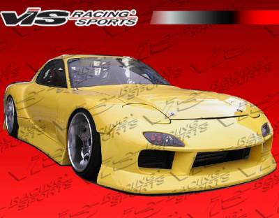 Mazda RX-7 VIS Racing B Speed Widebody Front Bumper - 93MZRX72DBSPWB-001