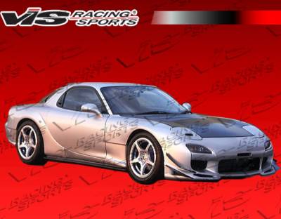 Mazda RX-7 VIS Racing Fuzion Front Bumper - 93MZRX72DFUZ-001