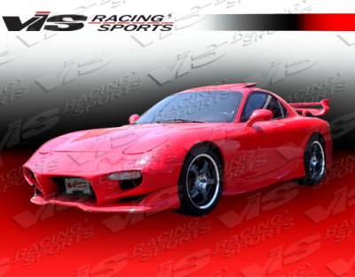 Mazda RX-7 VIS Racing Invader Front Bumper - 93MZRX72DINV-001