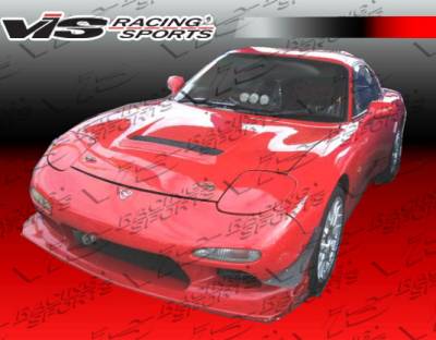 Mazda RX-7 VIS Racing JS Front Bumper - 93MZRX72DJS-001