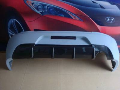 Mitsubishi Lancer Bay Speed JDM OEM Carbon Rear Bumper - CF3340JDM