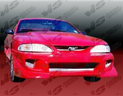 Ford Mustang VIS Racing Battle Z Front Bumper - 94FDMUS2DBZ-001