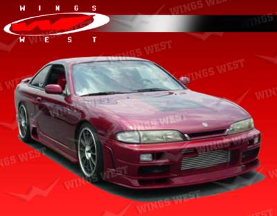 Nissan 240SX VIS Racing JPC Type N Front Bumper - 95NS2402DJPCN-001