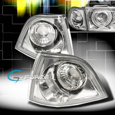 GEFORCE Euro Corner Lights - Chrome