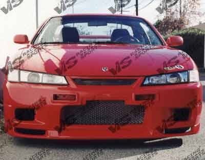 Nissan 240SX VIS Racing Omega Front Bumper - 97NS2402DOMA-001