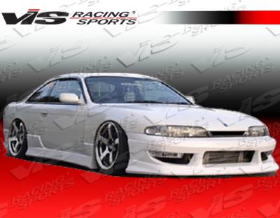 Nissan 240SX VIS Racing V-Spec Type-2 Front Bumper - 97NS2402DVSC2-001