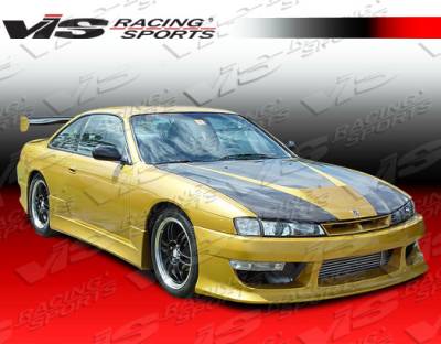 Nissan 240SX VIS Racing V Speed Front Bumper - 97NS2402DVSP-001