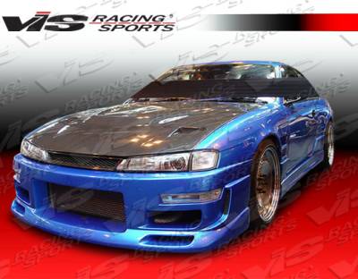 Nissan 240SX VIS Racing Z Speed Front Bumper - 97NS2402DZSP-001