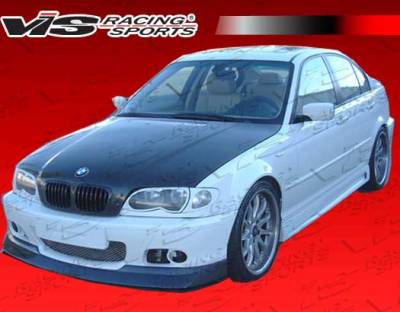 BMW 3 Series VIS Racing M-Tech Carbon Fiber Front Lip - 99BME462DMTH-011C