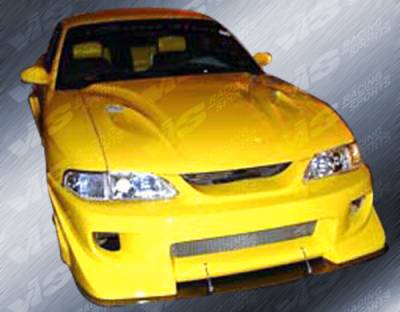 Ford Mustang VIS Racing Battle Z Front Bumper - 99FDMUS2DBZ-001